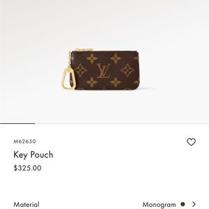 Louis Vuitton key/coin pouch